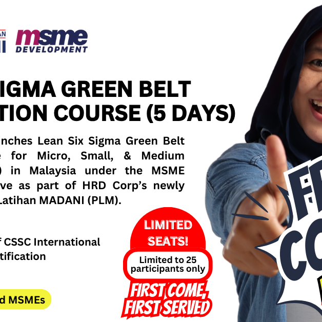 Free - Lean Six Sigma Green Belt Certification