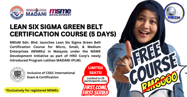 Free - Lean Six Sigma Green Belt Certification